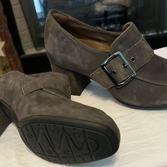 Earthies By Earth Women's Suede Leather Heels Loafer Size US 8.5B Rhea - Picture 7 of 7